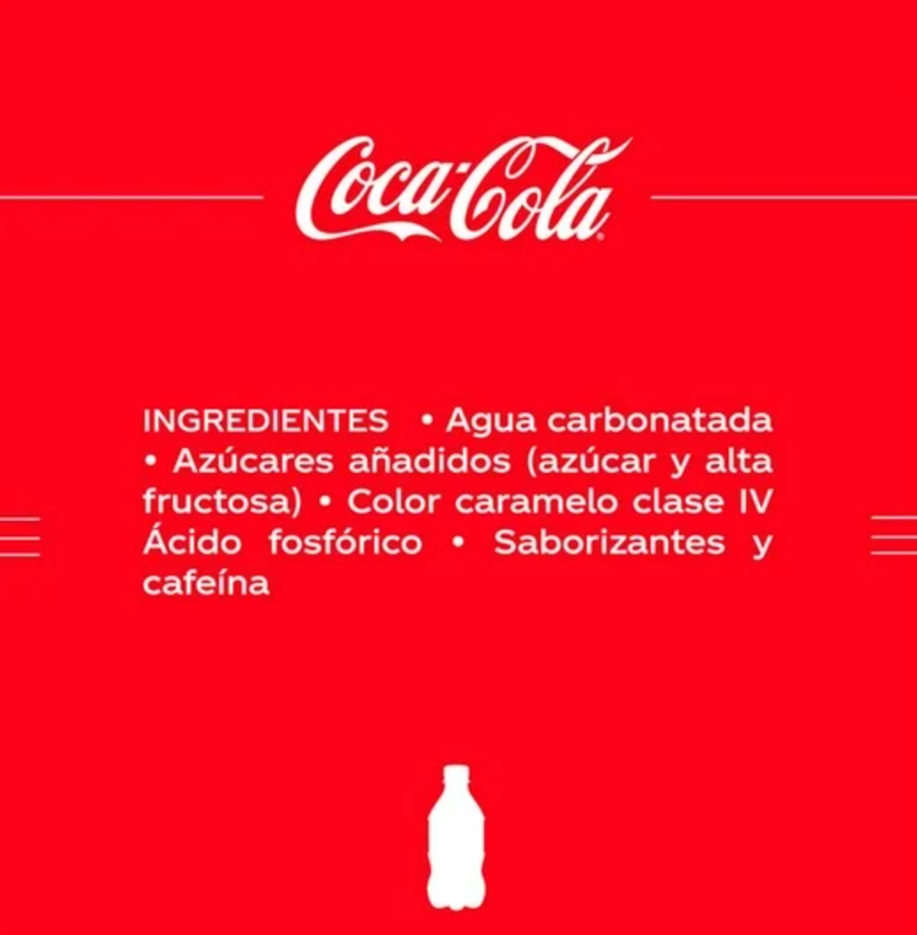 Refresco Coca-Cola 24 pzas de 355 ml - .