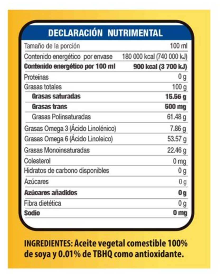 Aceite Vegetal Member's Mark Puro de Soya 20 L - .