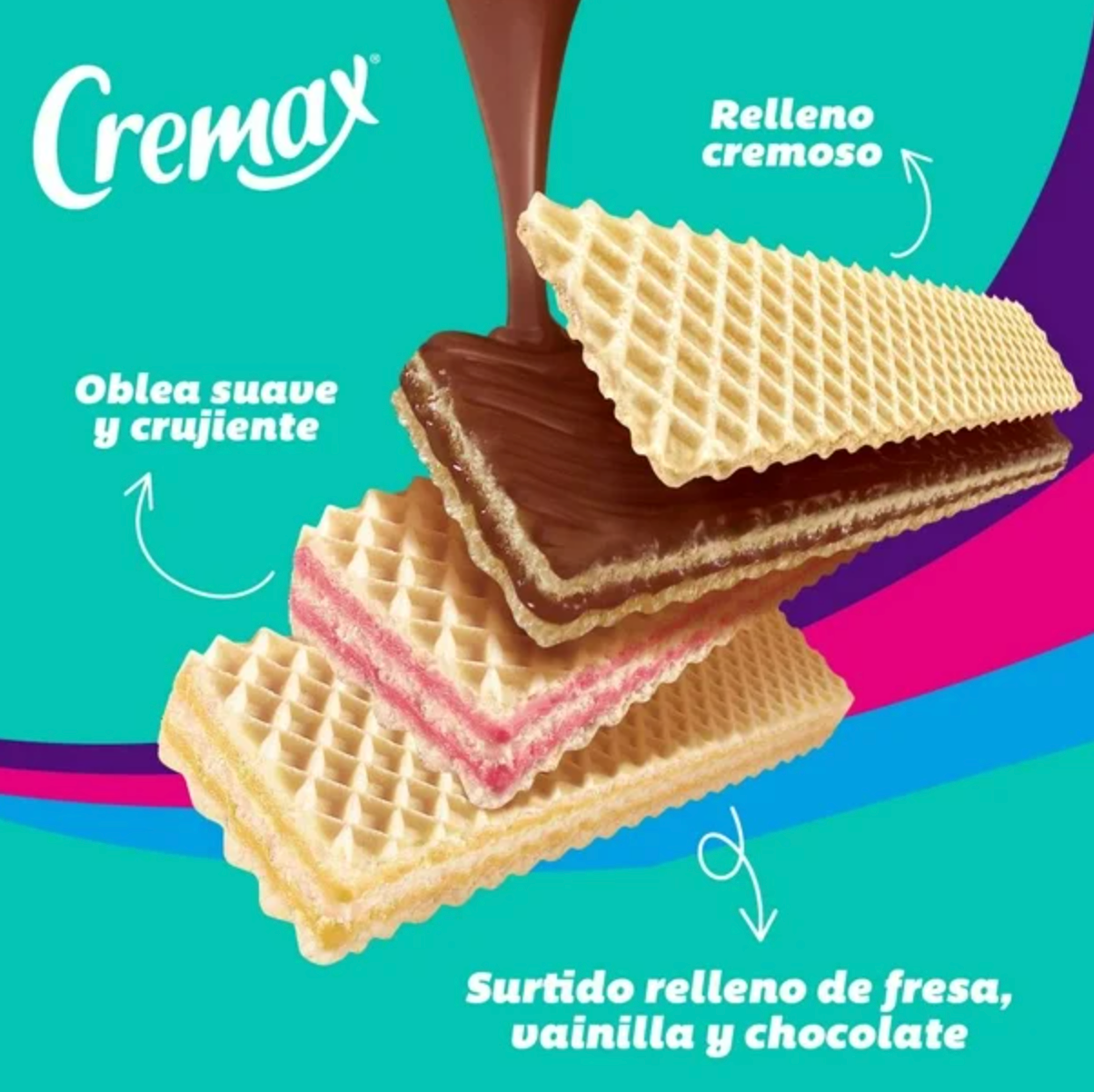 Cremax Gamesa Surtido 24 pzas 42 g c/u - .