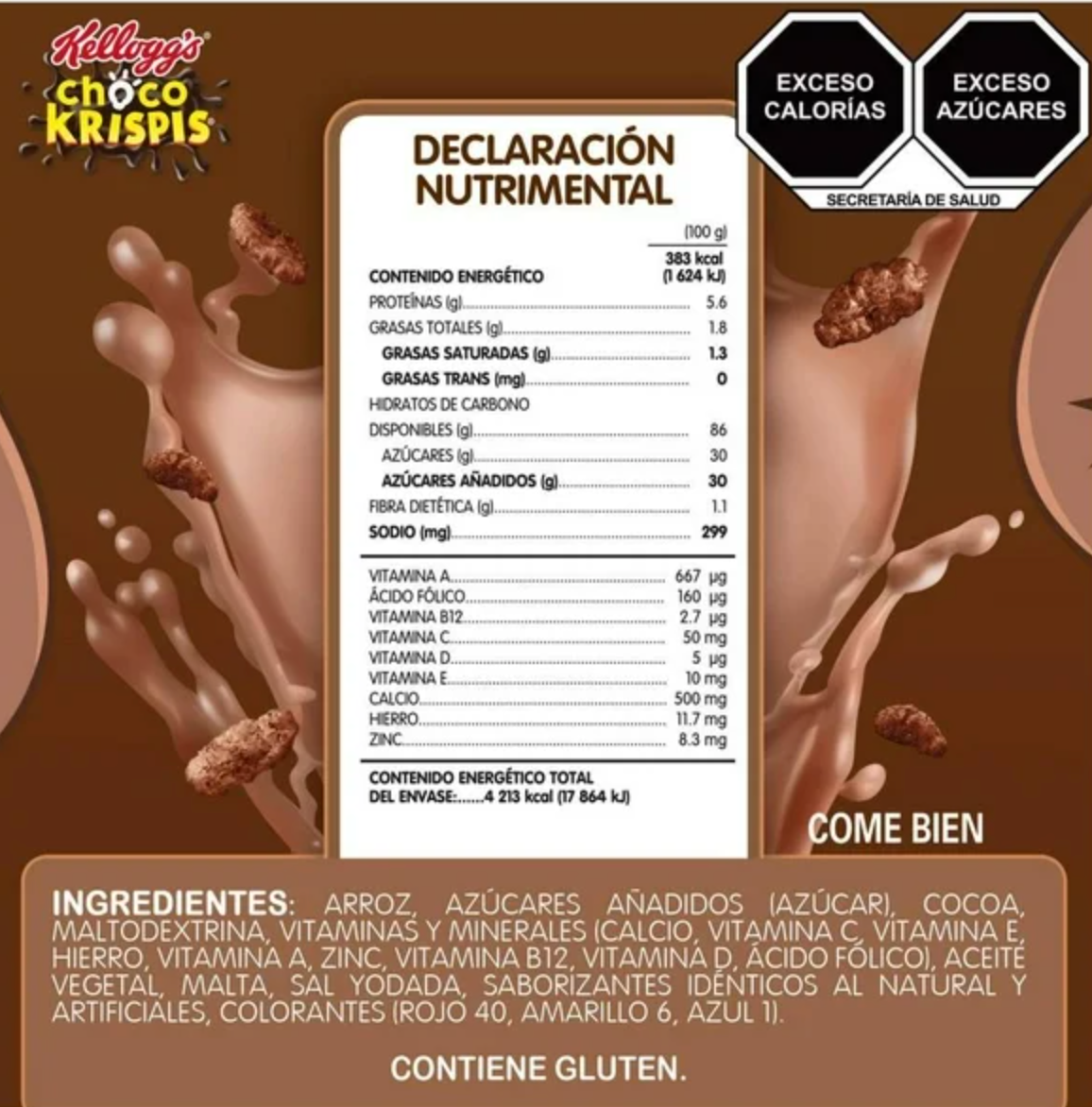 Cereal Choco krispis Kellogg's 1.1 kg - .
