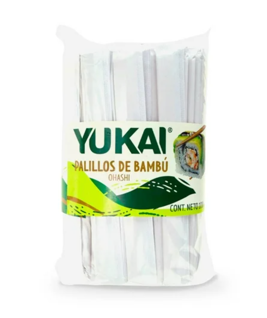 Palillos de Bambú Yukai 100 Pares -.