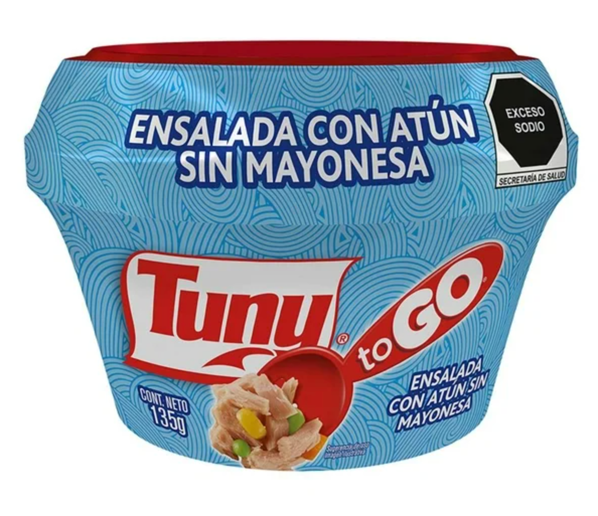 Ensalada de Atún Tuny Primavera To Go 8 pzas de 135 g c/u - .