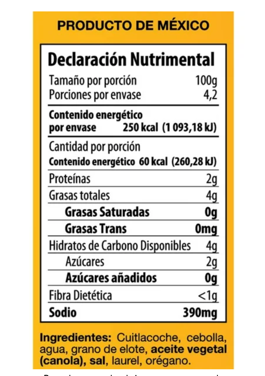 Cuitlacoche San Miguel 420 g - .