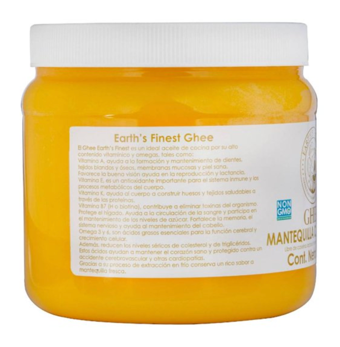 Mantequilla Clarificada Earths Finest 900 g -.