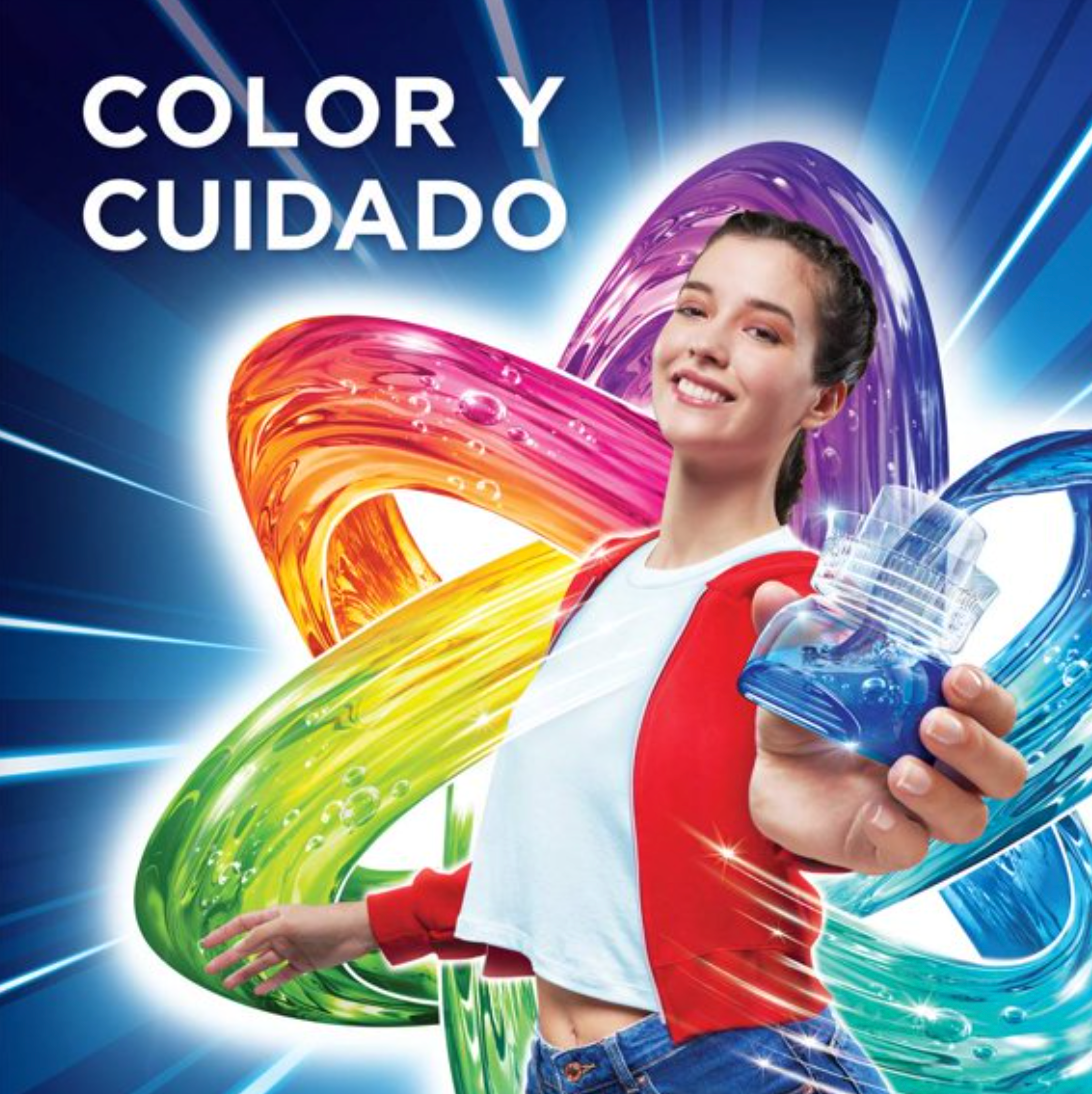 Detergente Líquido Concentrado Ariel Doble Poder 8 L - .