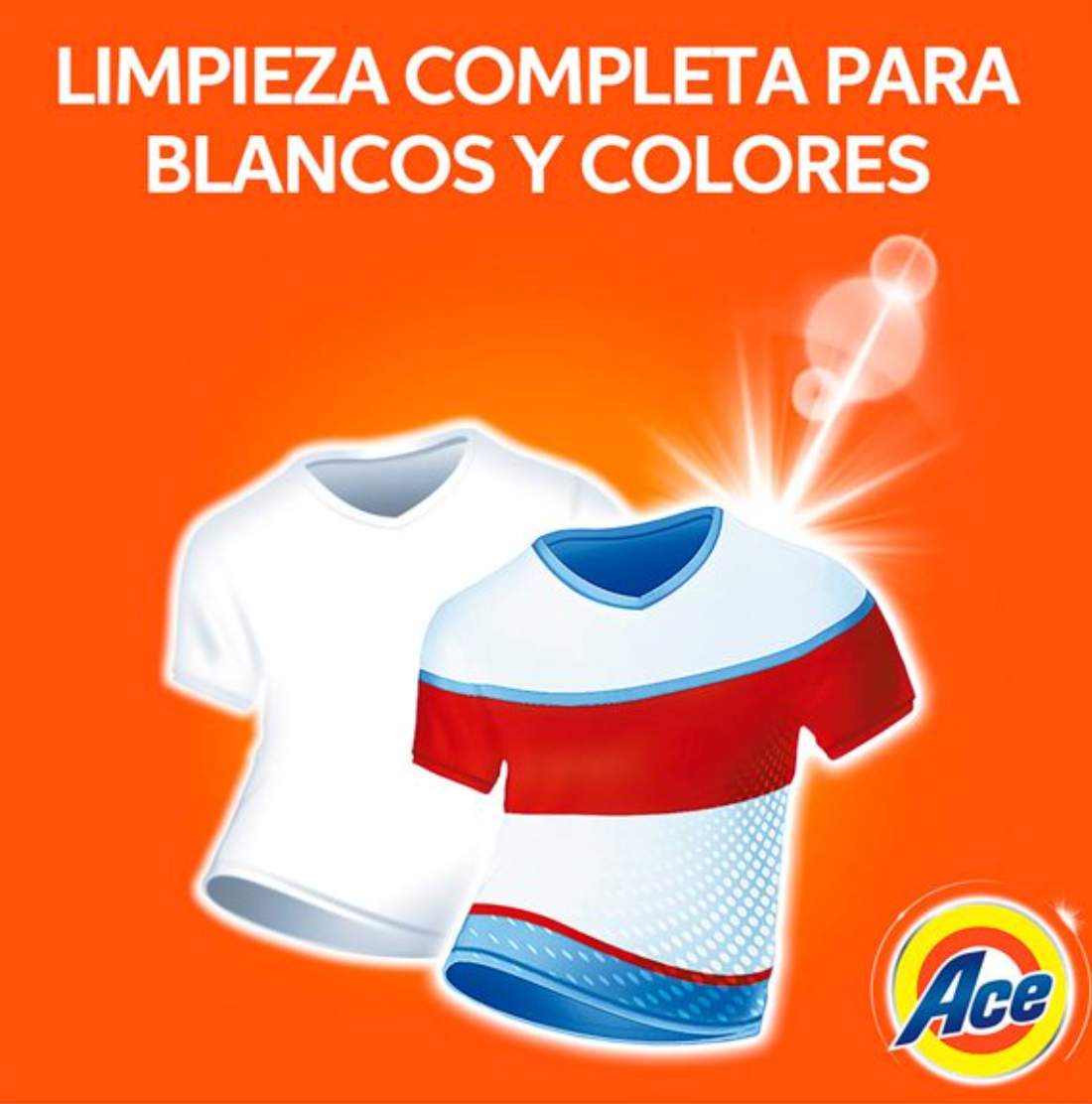 Detergente Líquido Ace 1 Para Todo 8.5 l - .