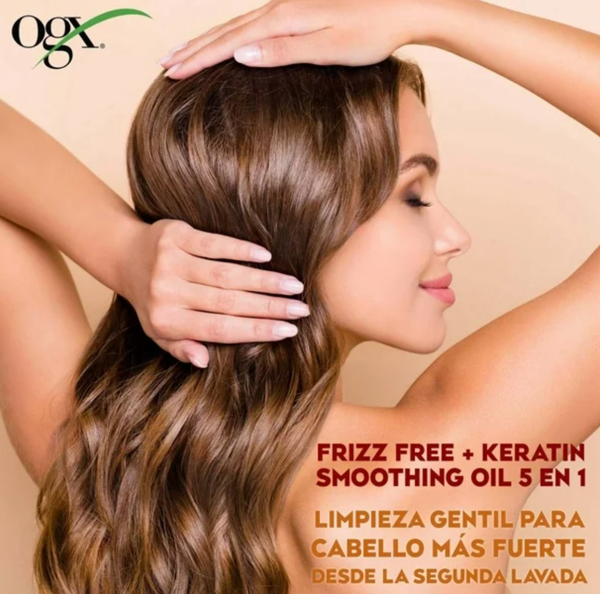 Acondicionador OGX Keratin Oil Aceite de Queratina 750 ml - .