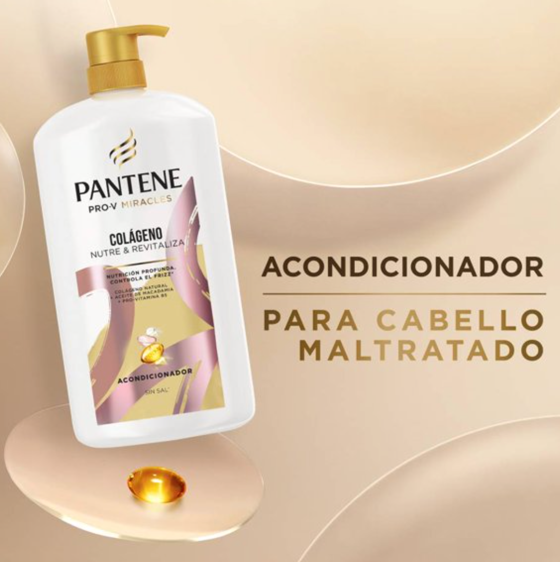 Acondicionador Pantene Pro-V Colágeno Nutre & Revitaliza 950 ml - .