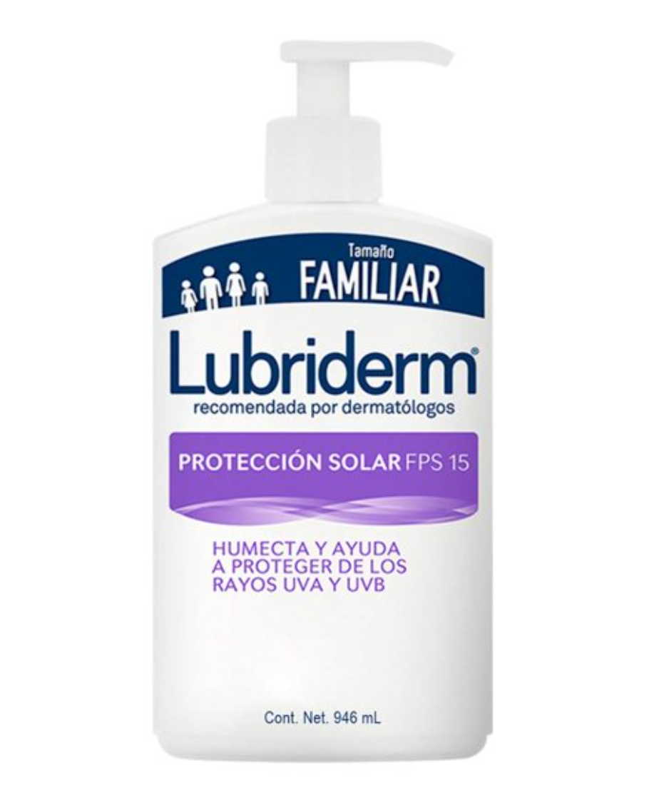 Crema Corporal Lubriderm Protección Solar UV 15 946 ml