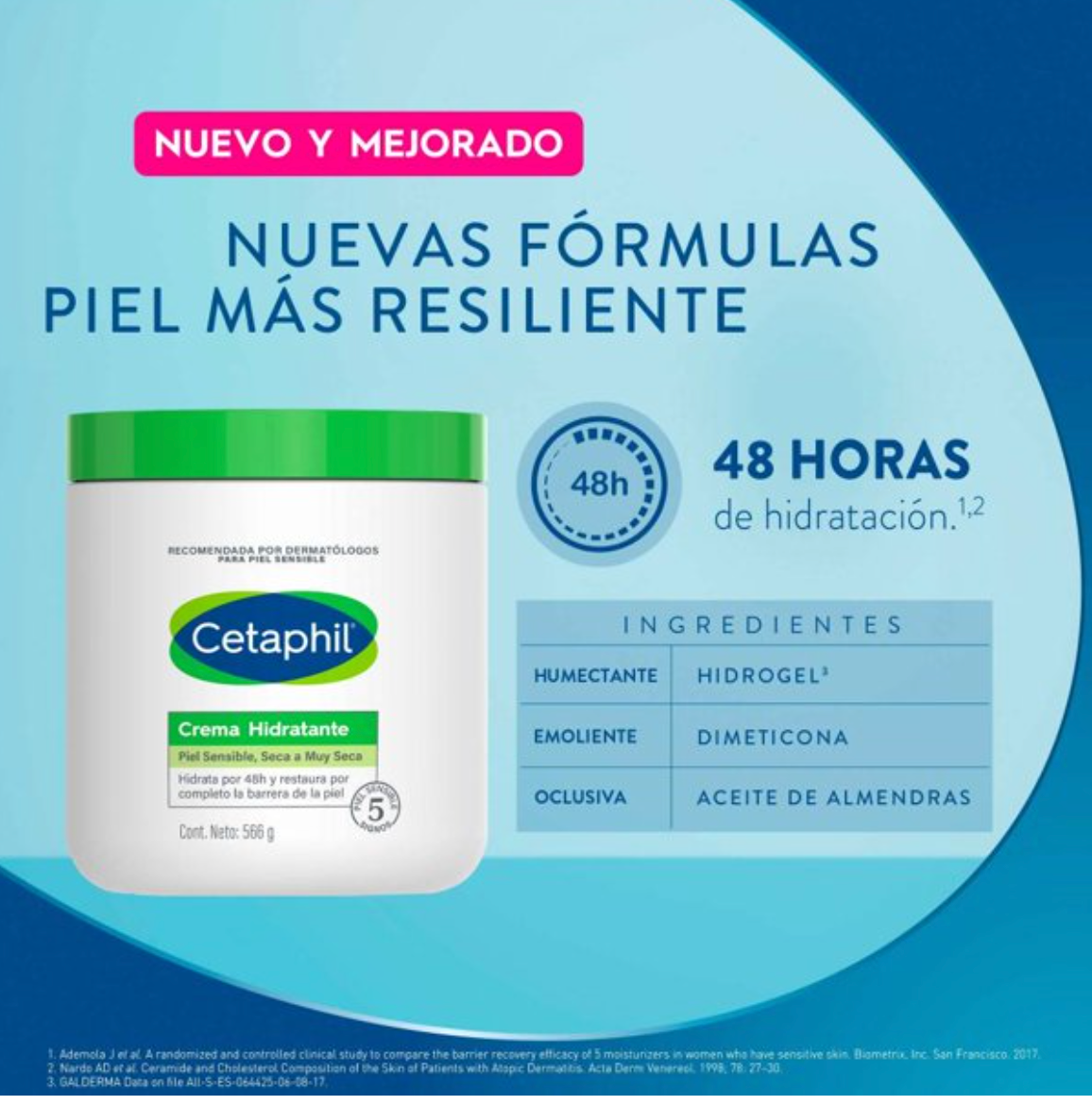 Crema Hidratante Cetaphil 566 gr - .