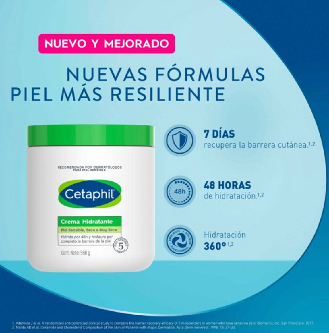 Crema Hidratante Cetaphil 566 gr - .