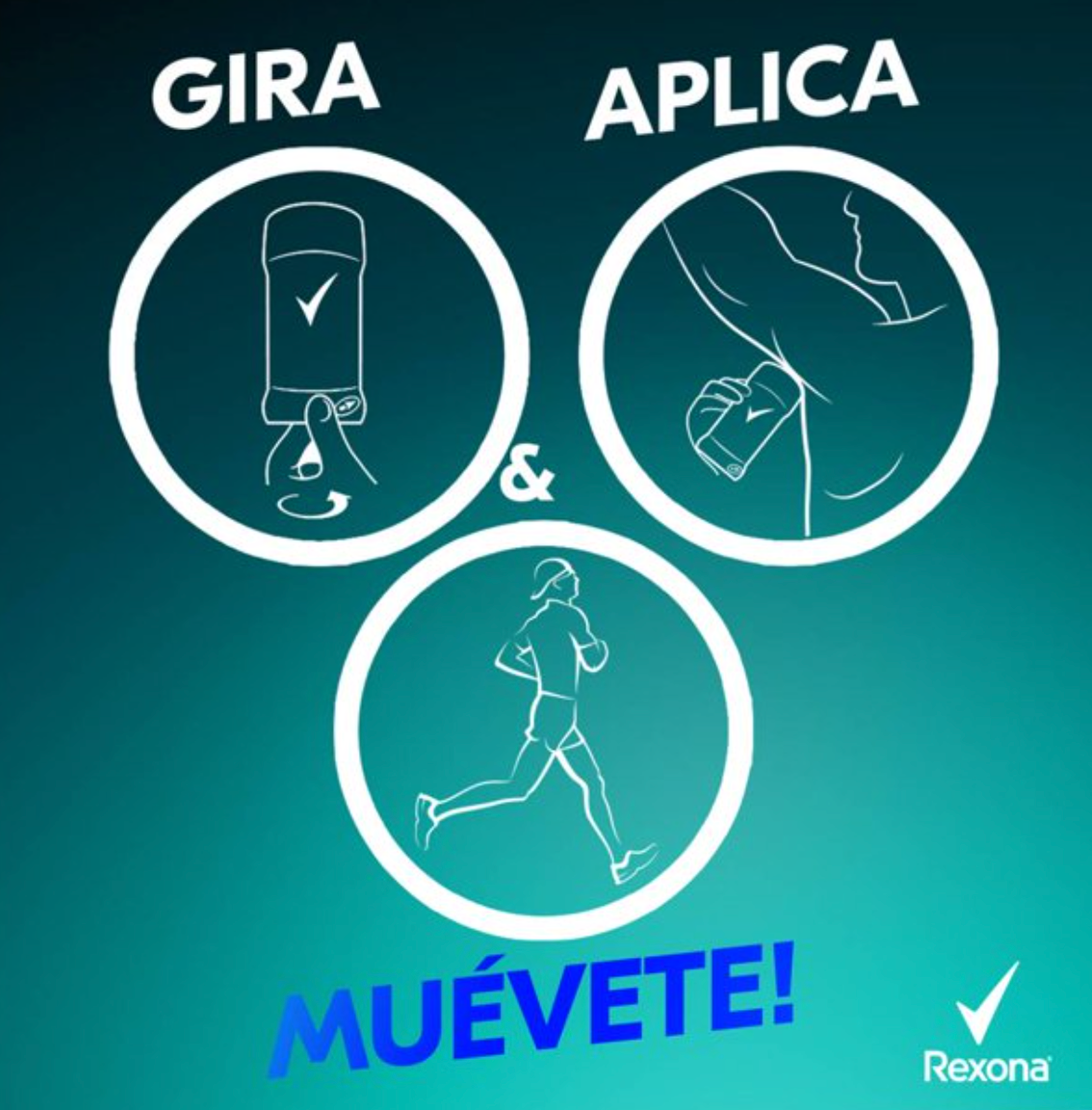 Antitranspirante Rexona Men 4 pzas de 45 gr c/u - .