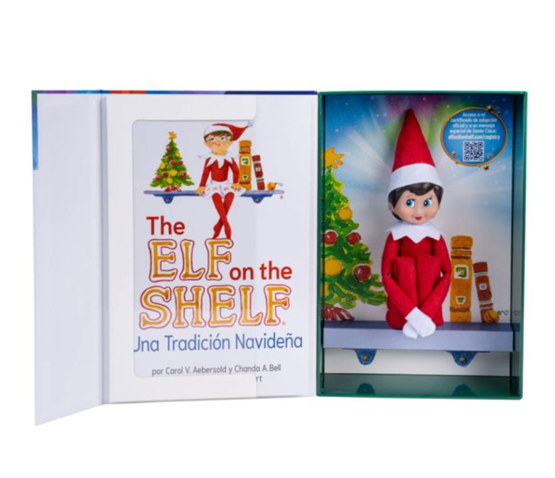 Libro con Elf Elf on the shelf Lumistela Lectura y juego - .