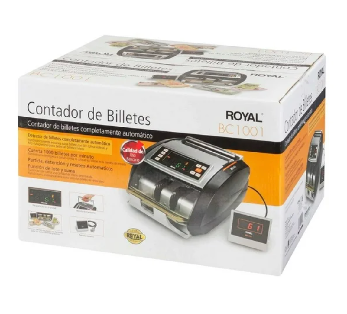 Contador de Billetes Royal Doble Display - .