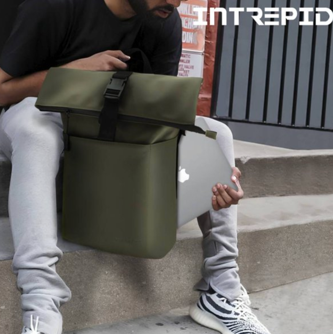 Backpack Portalaptop Fotorama Juvenil Gris - .