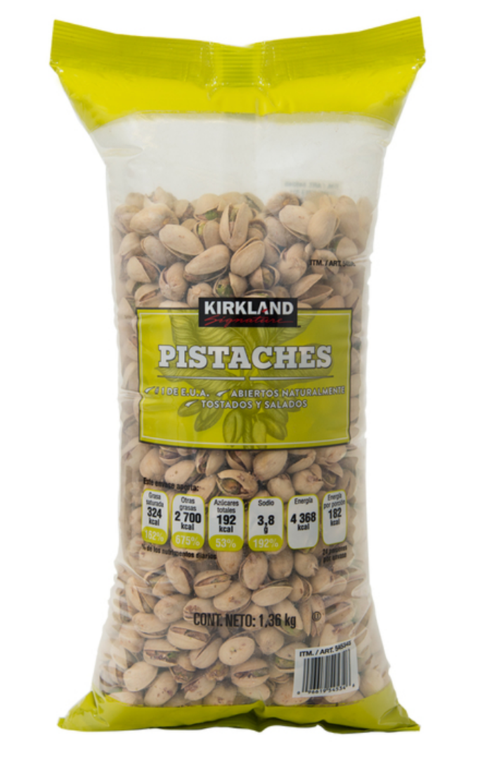 Kirkland Signature pistaches 1.36K