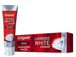 Caja Pasta Dental Colgate Luminous White 22M/144P