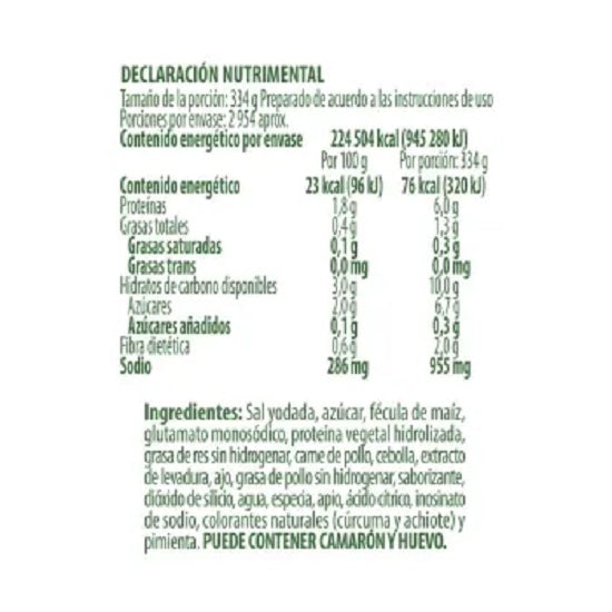 Caldo de Pollo Knorr Professional 3.5 kg - SCG