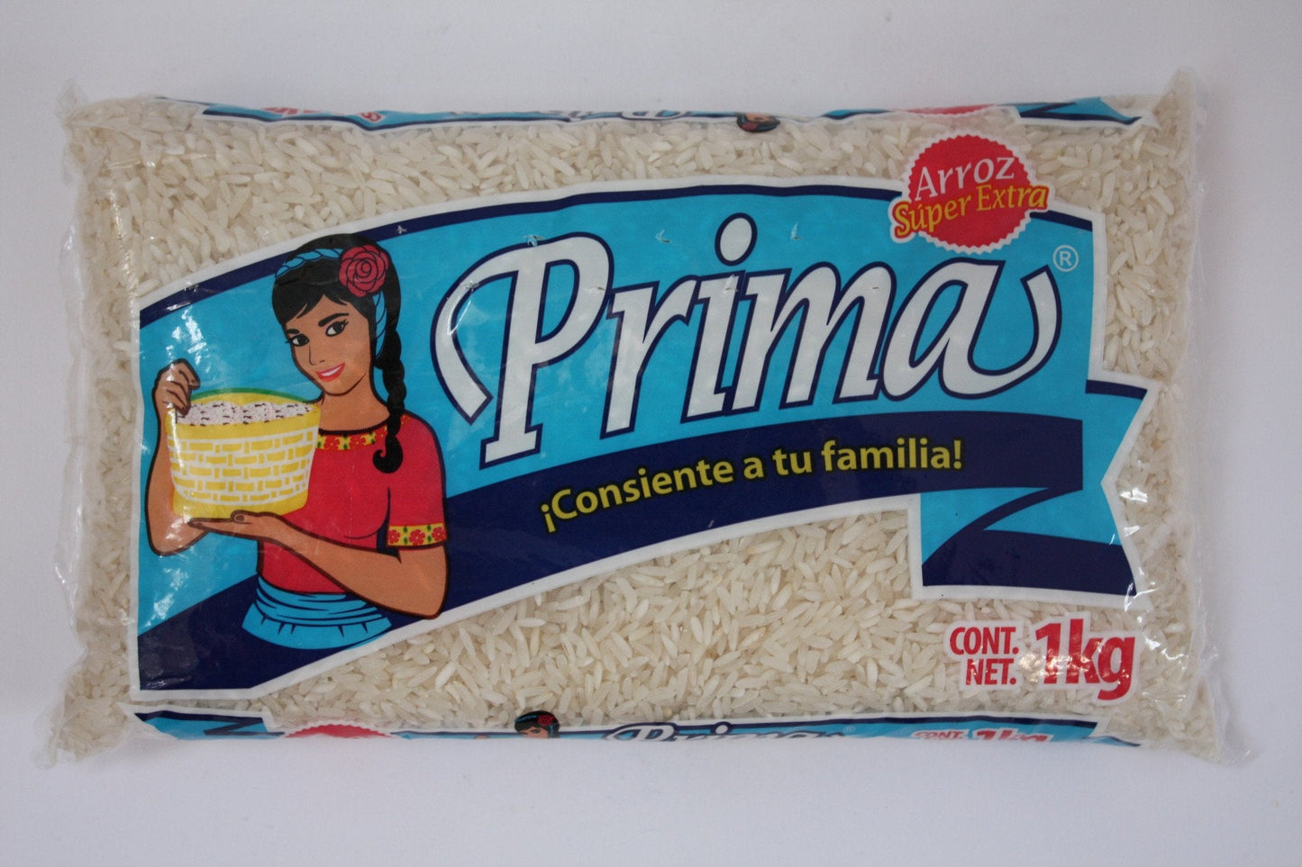 Medio Paquete Arroz Prima de 1kg con 5 bolsas-Granos, Semillas y Cereales-Prima-7501111109017-MayoreoTotal