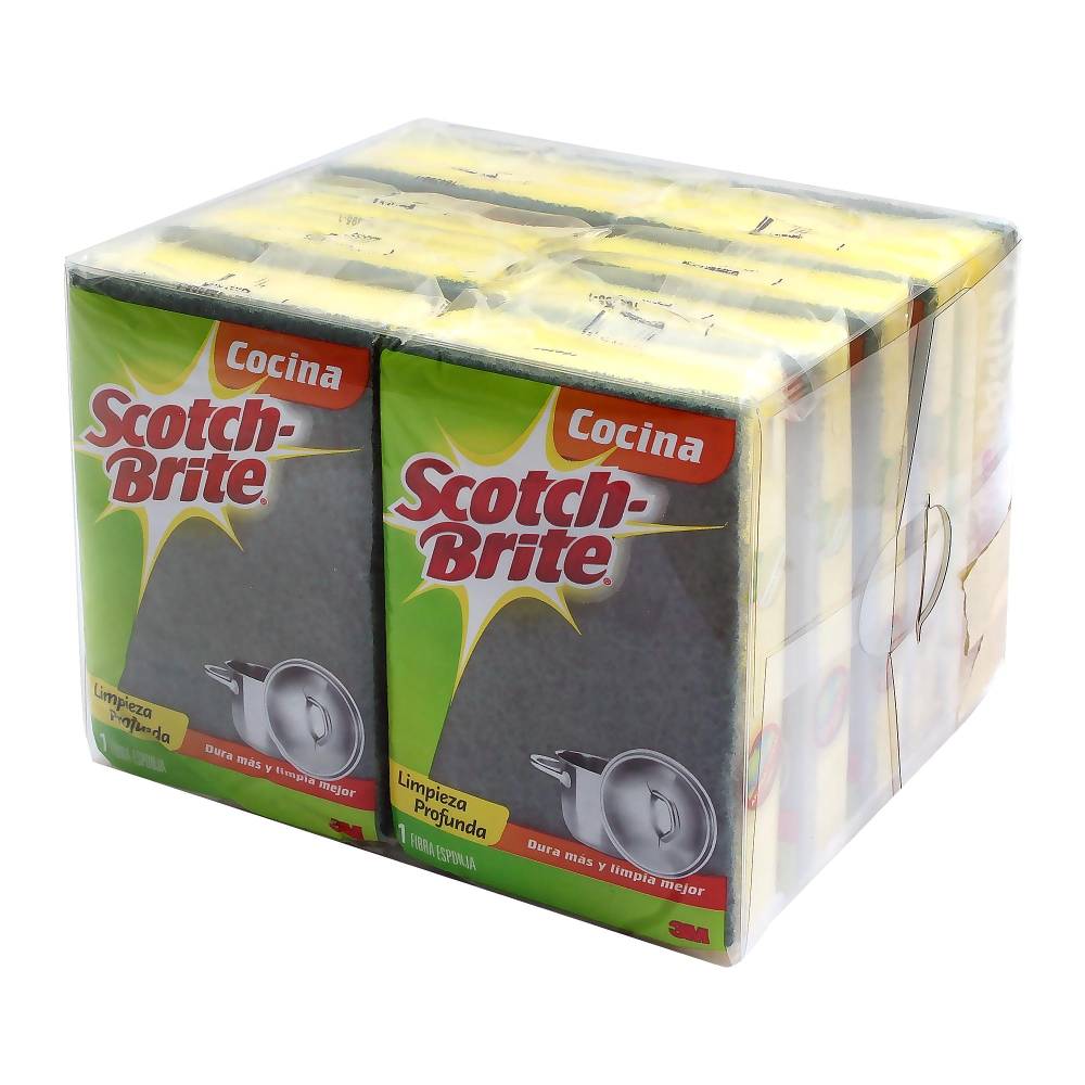 Fibra Scotch Brite Esponja 10 Pzas - K