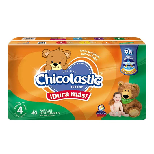 Caja Pañal Chicolastic Classico Grande E4 40P/4C