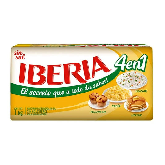 Margarina sin Sal Iberia Regular 1 Kg