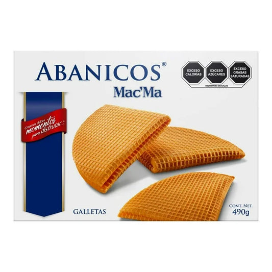 Galletas Mac'Ma Abanicos 490 Grs