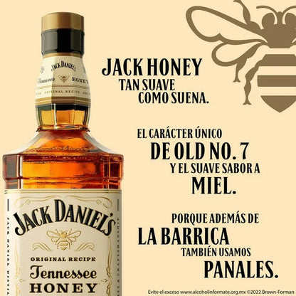 Whiskey Jack Daniels Tennessee Miel 1L