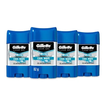 Antitranspirante en Gel Gillette Cool Wave Endurance 4P/82G - K