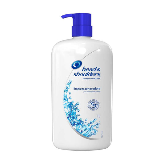 Shampoo Head & Shoulders Limpieza Renovadora 1 L - K