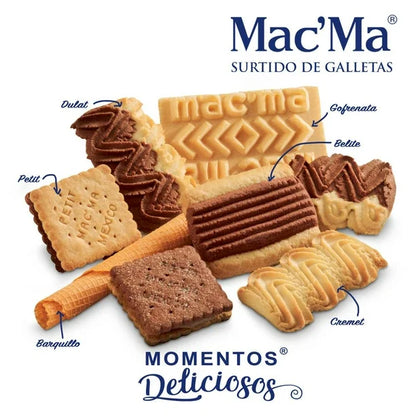 Galletas Mac'Ma St. Real Surtido 800 GRS