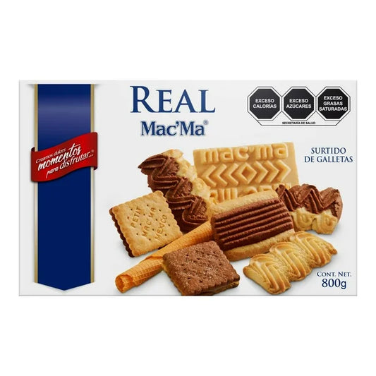 Galletas Mac'Ma St. Real Surtido 800 GRS