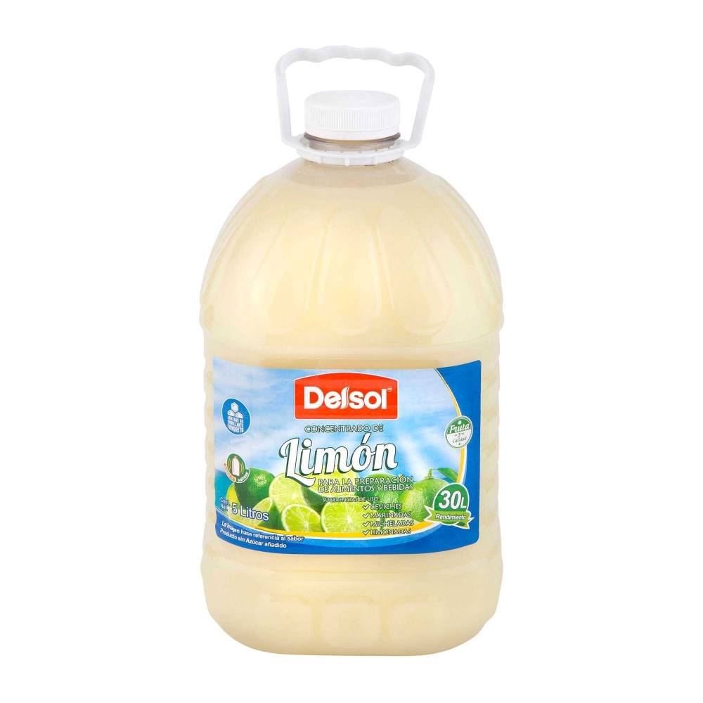 Concentrado Delsol Sabor Limón 5L  - K