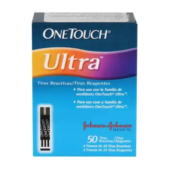 Tiras Reactivas OneTouch Ultra 100 pzas - .