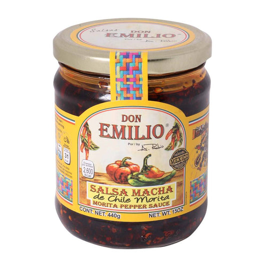 Salsa Macha Don Emilio Chile Morita 440 Gr  - K