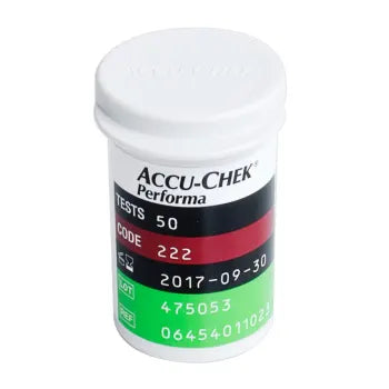 Tiras Reactivas Accu-Chek Performa 100 Pzas - .