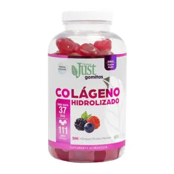 Suplemento Alimenticio Olnatura Just Gomitas de Colágeno Hidrolizado con 111 gomitas de 6.6 g c/u - .