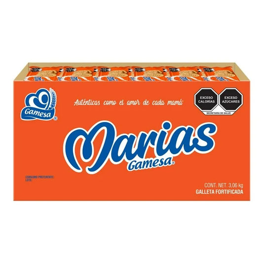 Marías Gamesa con 18 pzas de 170 g c/u