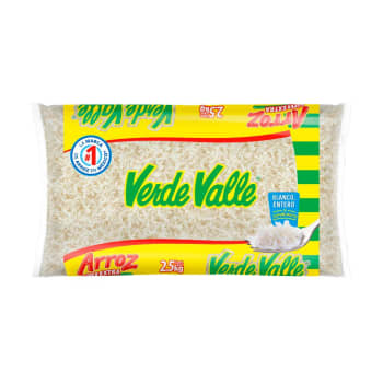 Arroz Blanco Verde Valle Súper Extra 2.5 kg- K