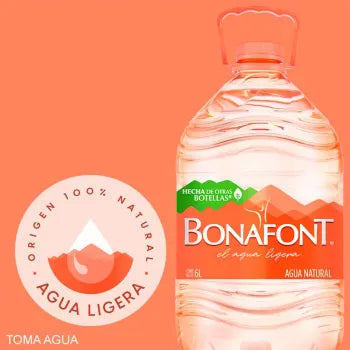 Agua Bonafont 2 Pzas de 6L