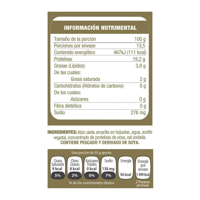 Atún en Aceite Member's Mark 1.8 kg