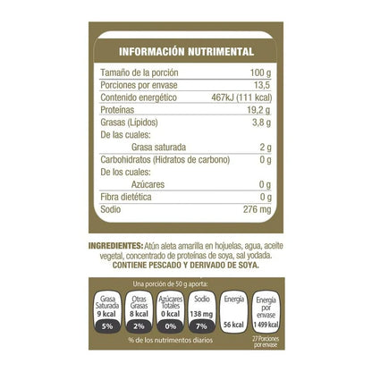 Atún en Aceite Member's Mark 1.8 kg