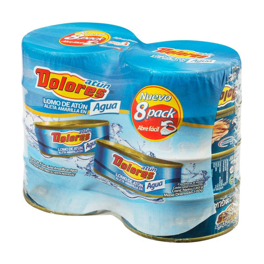 Atún en Agua Dolores 8P/140G - K