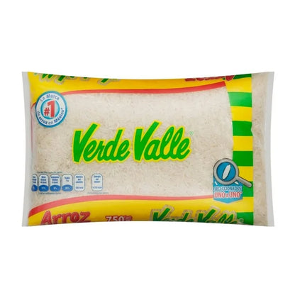 Arroz Blanco Verde Valle 10 pzas de 750 g