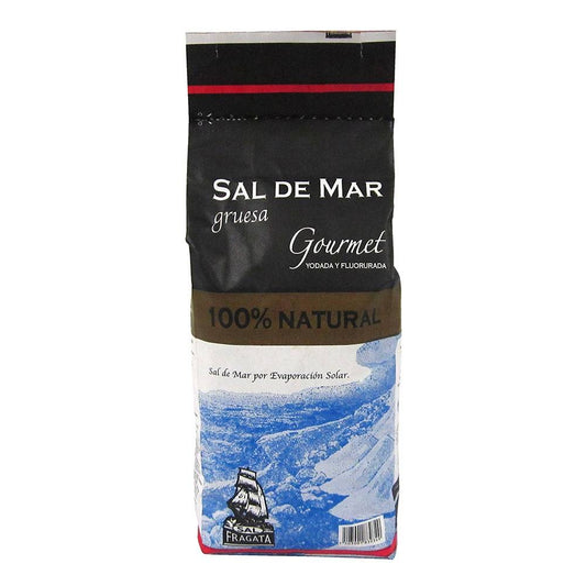Sal de Mar Fragata Gourmet Gruesa Yodada y Fluorurada 3 Kg - K