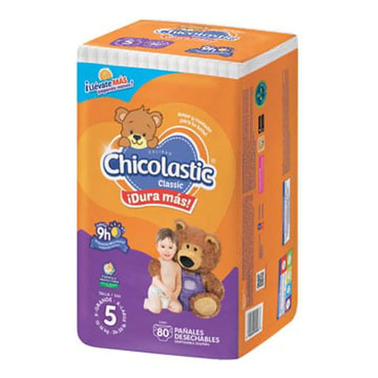 Caja Pañal Chicolastic Classico Extra Grande E5 80P/2C