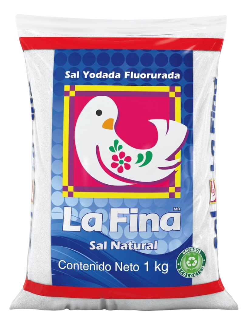 Sal fina para mesa La Fina 1kg