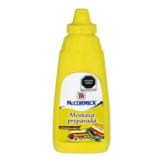 Caja Mostaza Mccormick Squeze 360M/12P