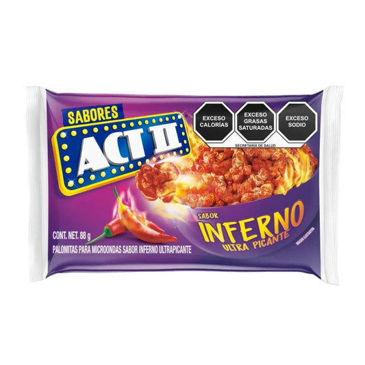 Exhibidor Palomitas ACT ll Infierno 88 G/15P - SCG