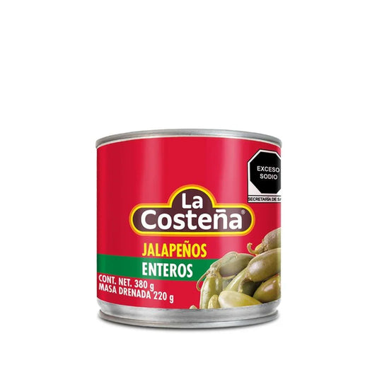 Caja Chiles Jalapeños 380G/24P - SCG